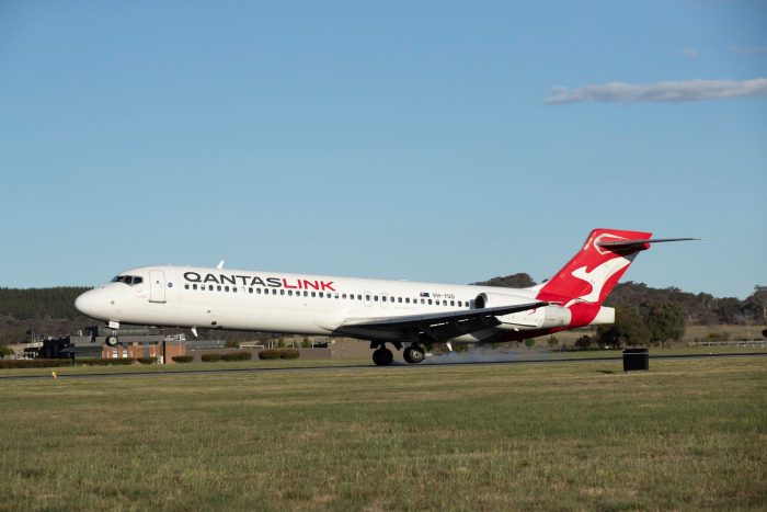 Fin de una era Qantas se despidió del B717