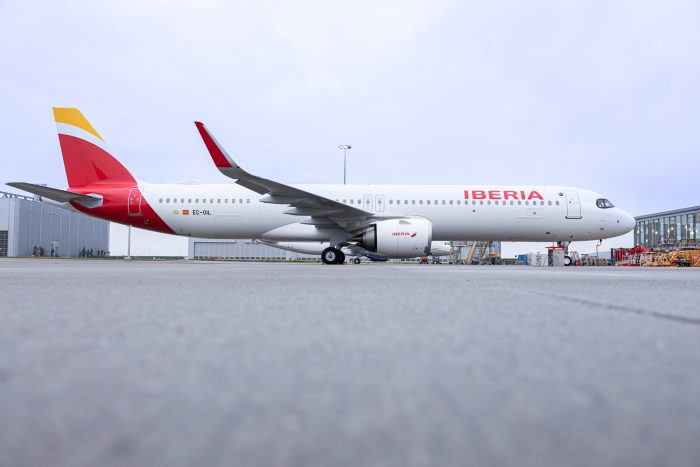 Airbus entrega el primer A321XLR a Iberia