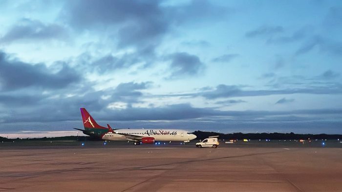 Flybondi dio inicio a la operación de su primer avión con matrícula y tripulación extranjera