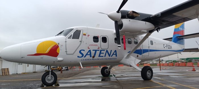 SATENA amplía su flota con la incorporación del Twin Otter fortaleciendo la conectividad regional en Colombia