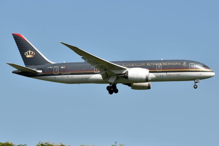 Royal Jordanian retoma ruta suspendida a Estados Unidos desde Marzo