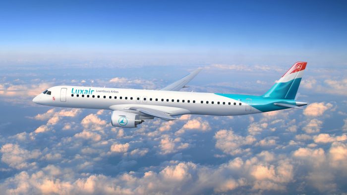 Luxair pide más Embraer E195-E2