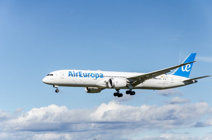 Air europa adiciona frecuencias en América del Sur