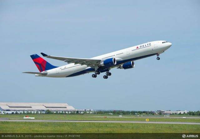 Delta Air Lines realiza cambios de equipo