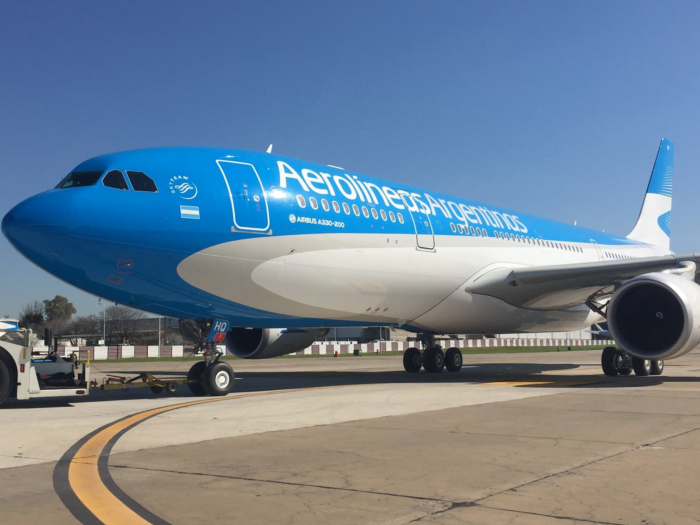 Aerolíneas Argentinas reduce frecuencias internacionales