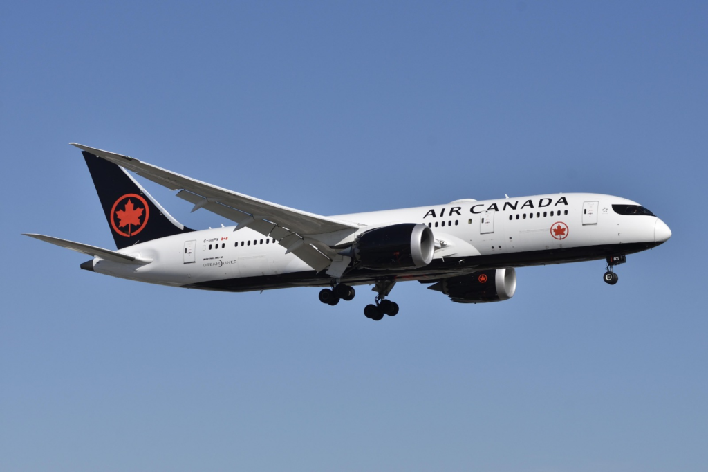 Air Canada amplía sus presencia en América del Sur con una nueva ruta