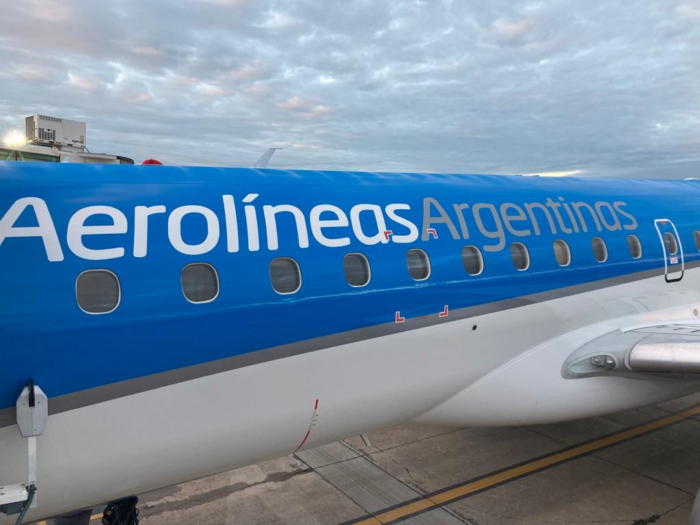 Aerolíneas Argentinas retoma ruta suspendida