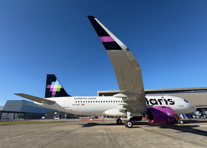 Volaris fortalece su flota con la incorporación de su avión número 144