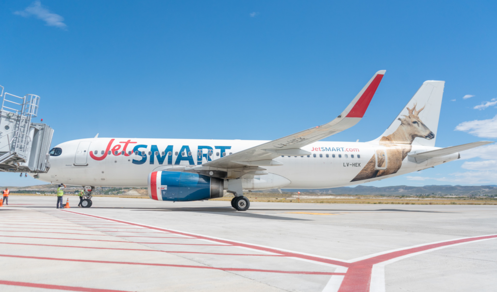 JetSMART es reconocida como la aerolínea con la flota más joven de Sudamérica