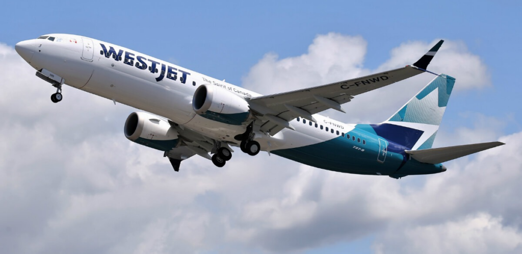 WestJet anuncia nueva ruta internacional para mayo