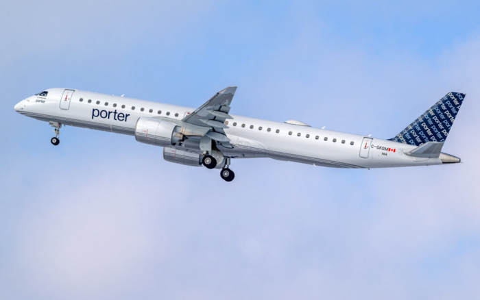 Porter Airlines incrementa vuelos internacionales