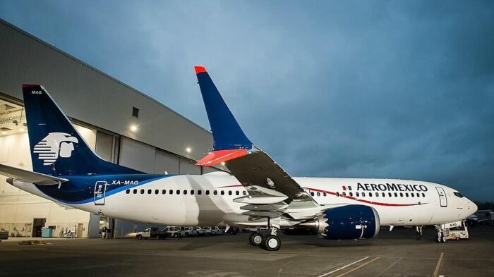 Aeroméxico reduce frecuencias internacionales desde abril