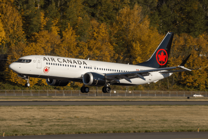 Air Canada actualiza rutas internacionales