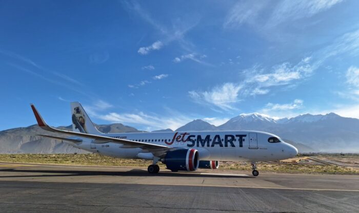 JetSMART recibe un nuevo avión y aumenta frecuencias