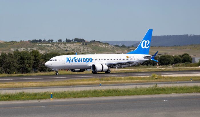 Air Europa incorpora su primer Boeing 737 MAX y lidera la renovación sostenible de flota en España