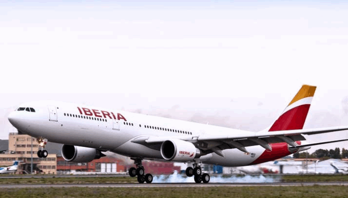 Iberia incrementa frecuencias en América del Sur desde Junio