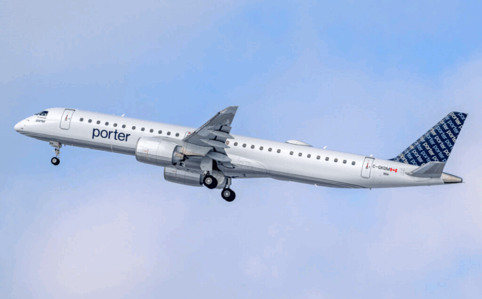 Porter Airlines inicia operaciones con nueva ruta
