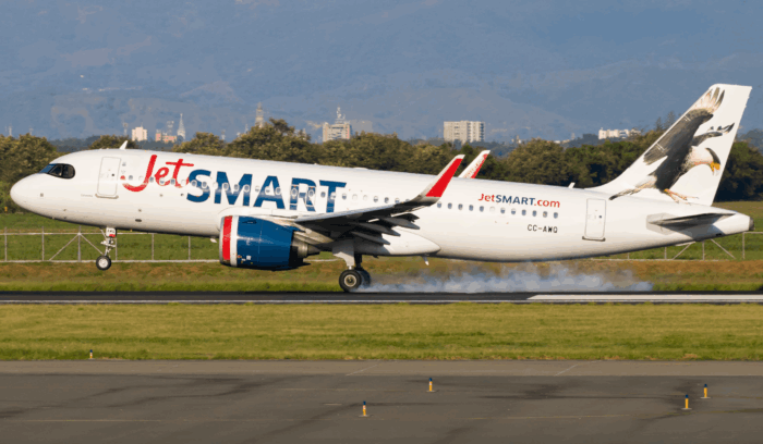 JetSMART Airlines solicita volar dos rutas internacionales
