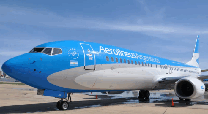 Aerolíneas Argentinas reactiva ruta invernal