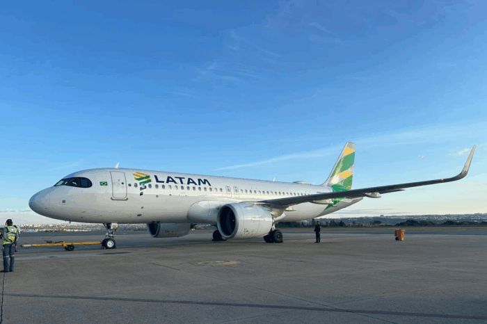 Latam retoma ruta internacional desde Sao Paulo desde Octubre.