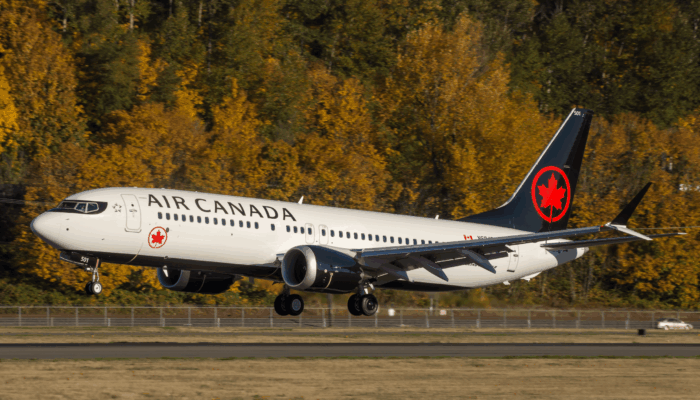 Air Canada inicio nueva ruta internacional estacional