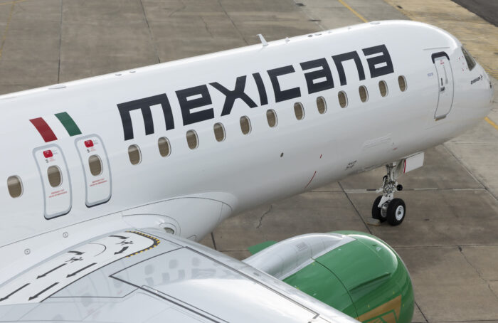 Mexicana recibe su primer avión E195-E2 como parte de su plan de modernización