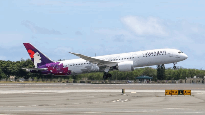 Hawaiian Airlines hace cambio de equipo en su nueva ruta a Asia