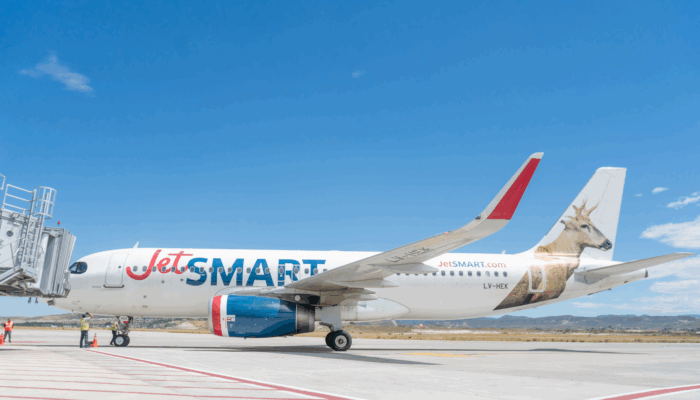 JetSMART lanza su primera ruta internacional desde Córdoba con vuelos directos a Río de Janeiro
