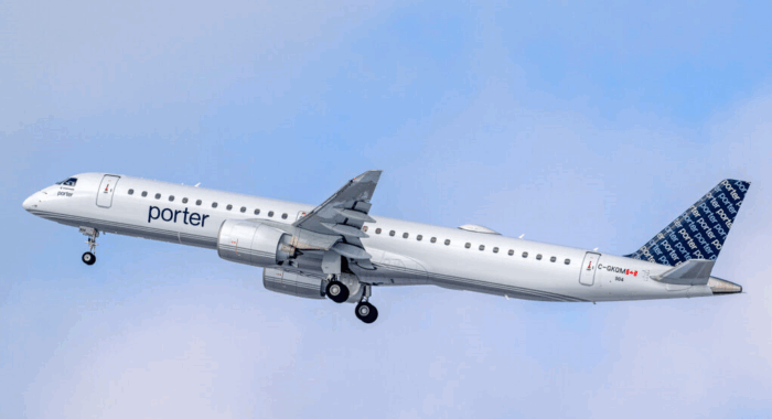 Porter Airlines inaugura nuevas rutas sin escalas desde Toronto