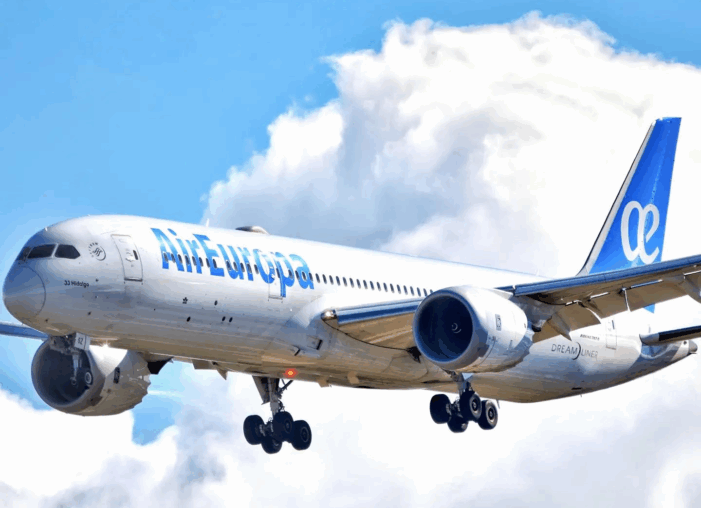 Air Europa refuerza su conectividad entre Madrid y Medellín