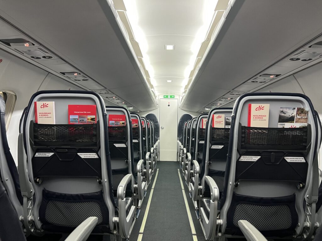 cabina avion ATR de Clic