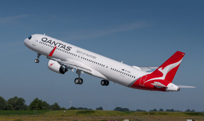 Qantas recibe su primer Airbus A321XLR