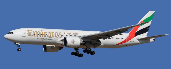 Emirates reanudo ruta internacional suspendida