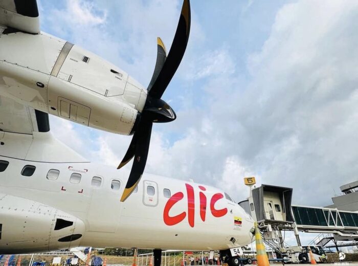 Clic refuerza su flota con la incorporación de un nuevo ATR 72-600