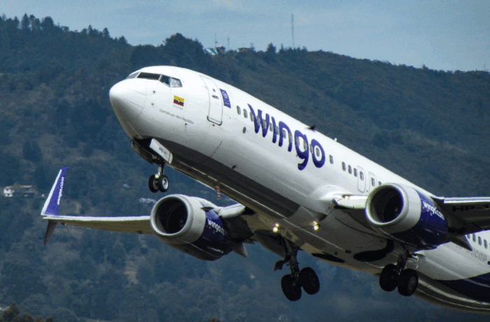 La aerocivil informa suspensión de ruta internacional de Wingo