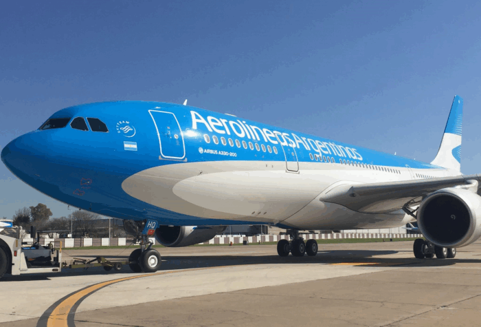Aerolíneas Argentinas reduce frecuencias internacionales desde diciembre