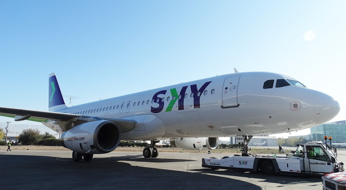 SKY reanuda vuelos desde mañana. SKY