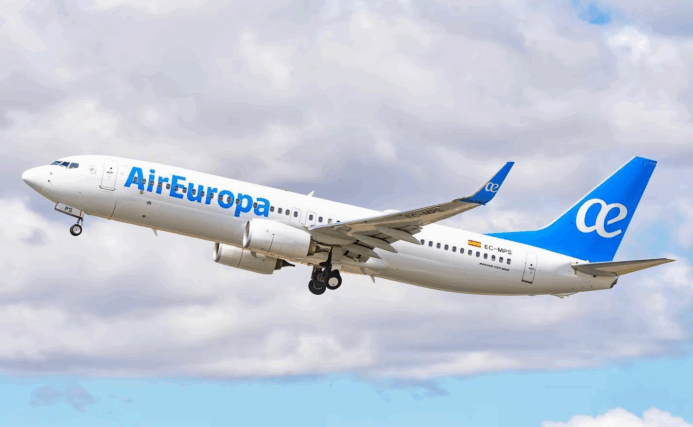 Air Europa anuncia nueva ruta internacional desde junio