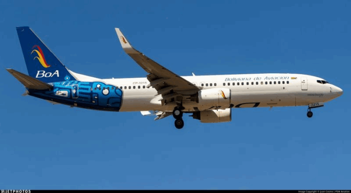 Boliviana de Aviación anuncio ruta internacional hacia Estados Unidos