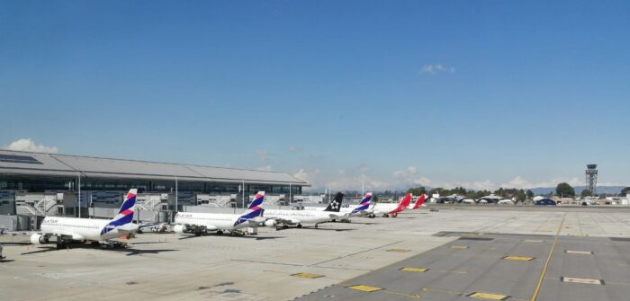 Latinoamérica acelera el crecimiento de su tráfico aéreo en junio