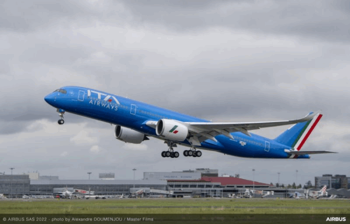 ITA Airways adiciona frecuencias internacionales en diciembre