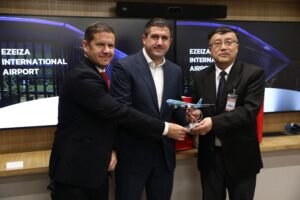 Aeropuertos Argentina avanza en la llegada del primer vuelo de China Eastern Airlines al país