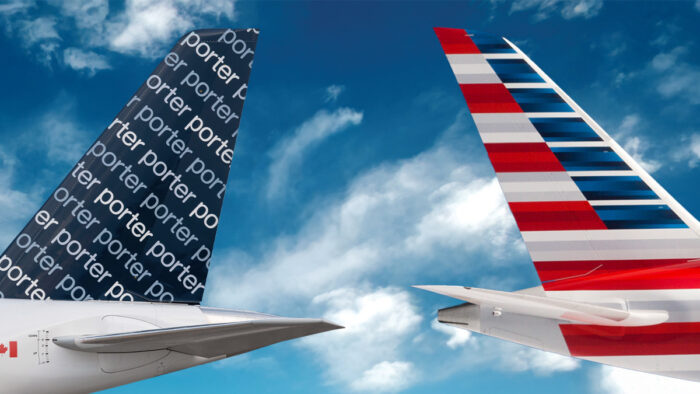 American y Porter amplían vuelos entre EE. UU. y Canadá con nuevo acuerdo