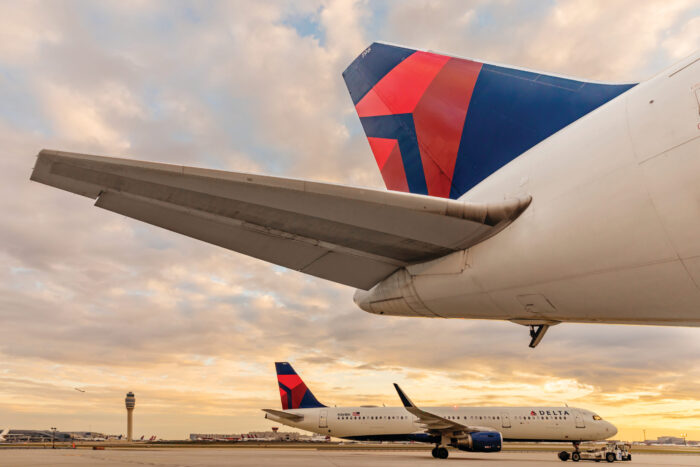 Delta Air Lines optimiza aviones de fuselaje ancho