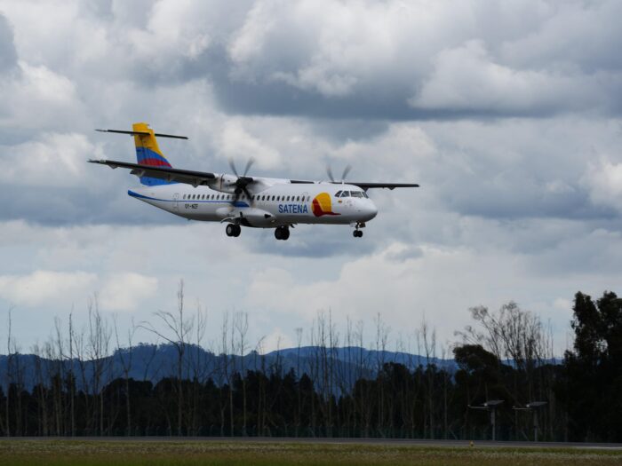 SATENA fortalece su flota con la llegada de un nuevo ATR 72-600