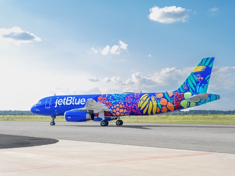 JetBlue dedica avión especial a la cultura puertorriqueña