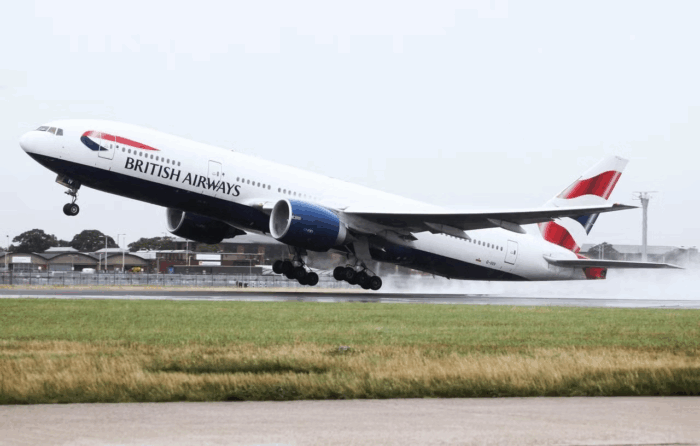 British Airways reliza cambios en ruta hacia Estados Unidos