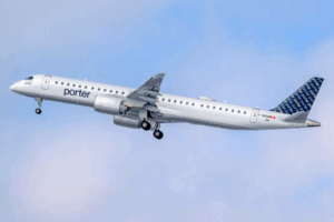 Porter Airlines inicia operaciones en nueva ruta internacional