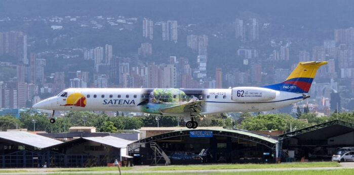 SATENA suspende temporalmente vuelos a Venezuela por seguridad