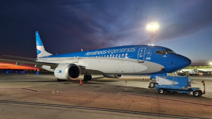 Aerolíneas Argentinas suma otro Boeing 737 MAX 8 y avanza en su plan de renovación